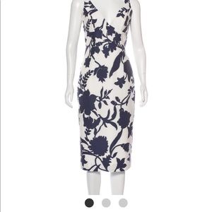 NWT Milly blue & white flowered dress